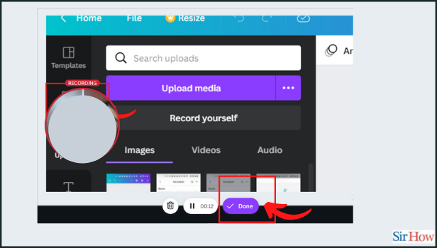 Image titled record yourself in Canva Step 5